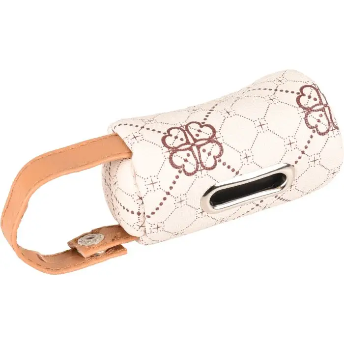 Achat Immédiat Flamingo Distributeur De Sacs Ramasse Crottes Vito Riri Beige