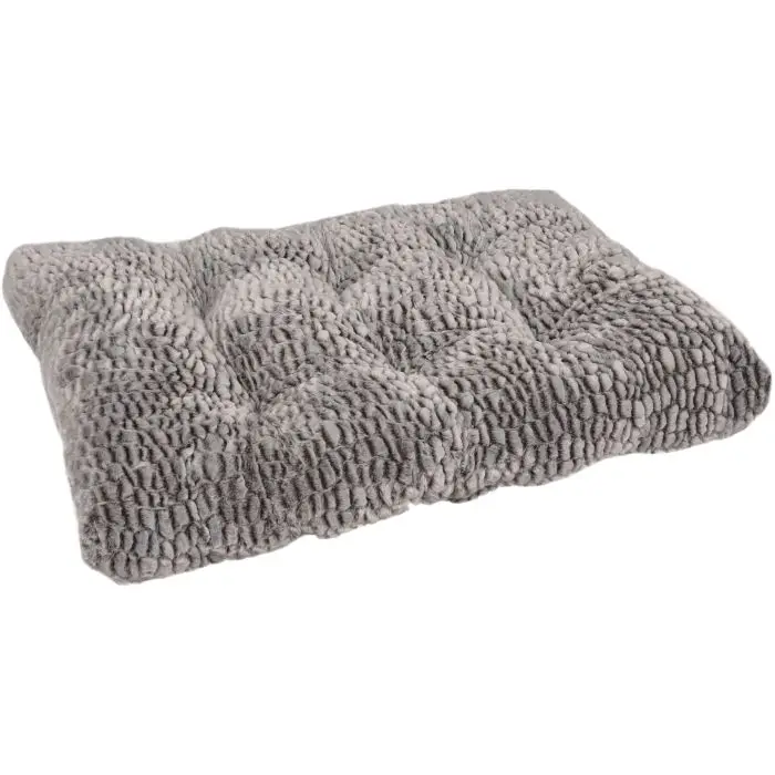 Soldes Coussin Snoozzy Rectangulaire Gris/noir 100x65x15cm