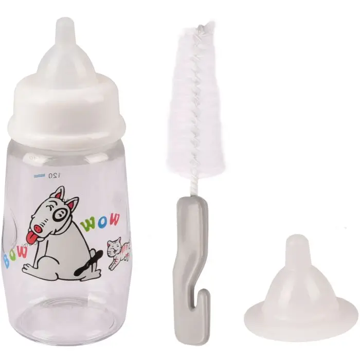 Prix Choc Flamingo Set Biberon Akela pour Chien 140ml