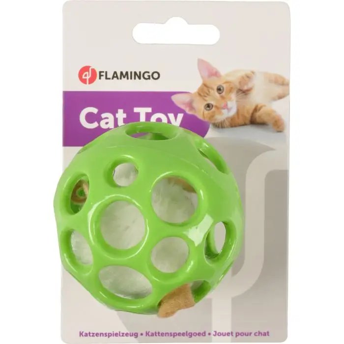 Vente Directe Flamingo Balle avec Souris pour Chat