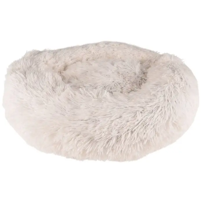 Achat Immédiat Flamingo Panier Krems Rond pour Chien 50cm Blanc