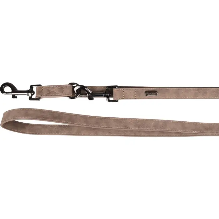 Satisfait Ou Remboursé Flamingo Laisse D&rsquo;entrainement Delu Taupe pour Chien 205cm 20mm
