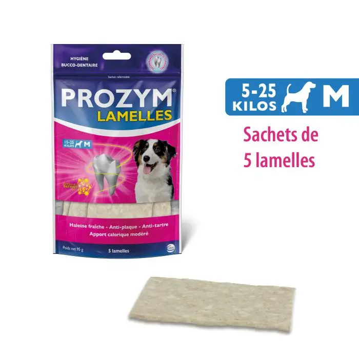 Prozym Lamelles M 5pcs Satisfait Ou Remboursé