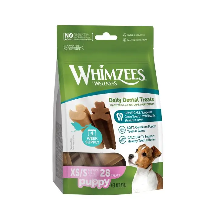 Whimzees Soins Dentaires pour Chiot Xs/s pour Chien Pas Cher