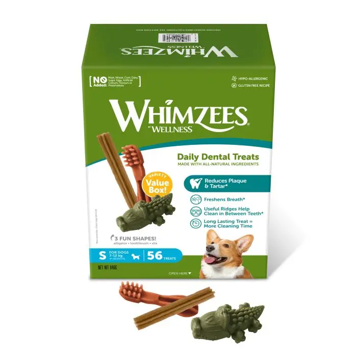 Meilleur Prix Whimzees Friandises Dentaire pour Chien Boîte De Variété S