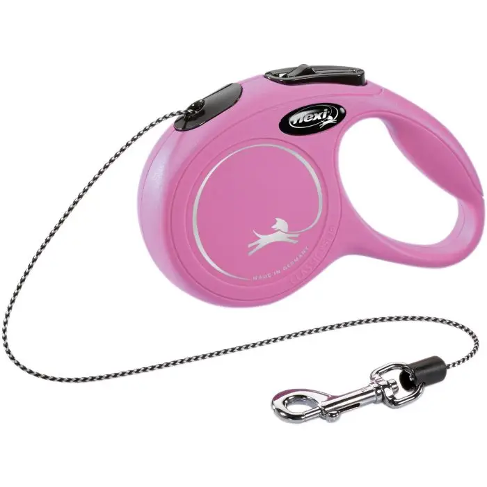 Flexi Laisse New Classic Cordon Xs/ Rose pour Chien 3m Remise