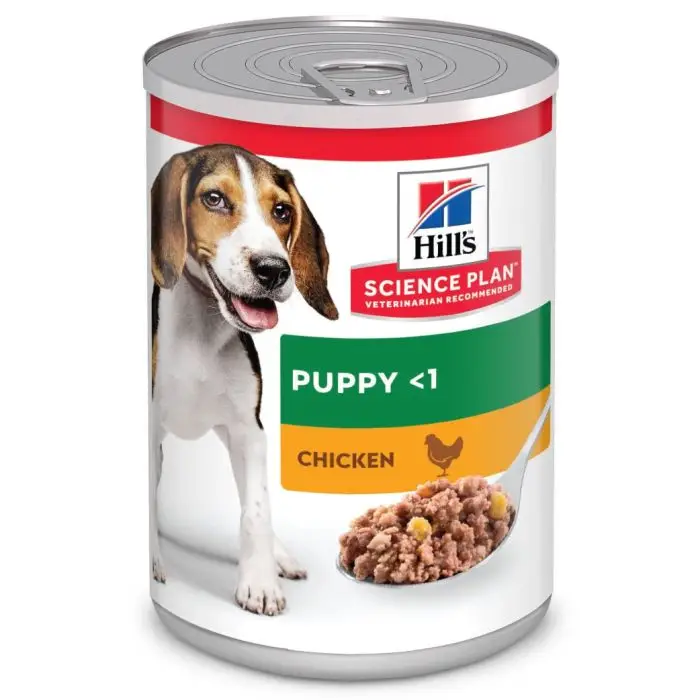 Hill&rsquo;s Science Plan Puppy Boîtes Pour Chiot Medium Au Poulet – 12 x 370g Offre Spéciale