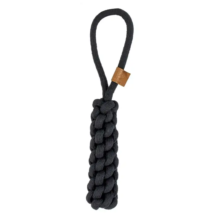 D&D Home Kurt Cône Tressé S Noir pour Chien 36cm Offre Spéciale