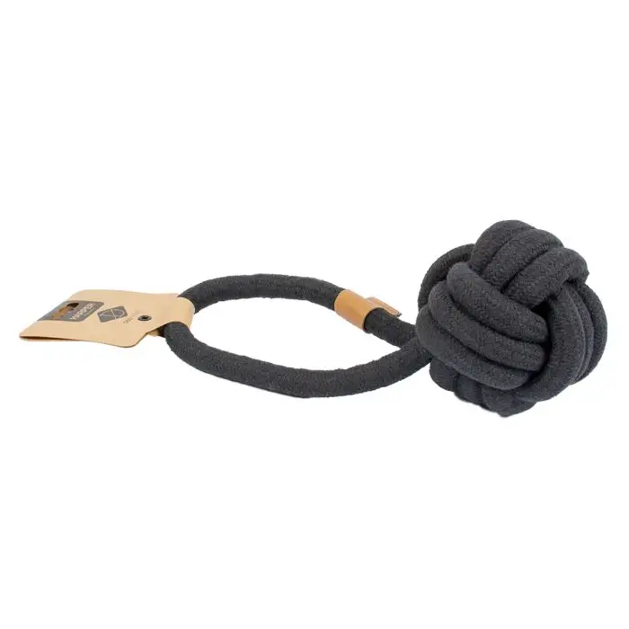 Must-Have D&D Home Harper Ball Avec Boucle S pour Chien 22cmx12mm Noir
