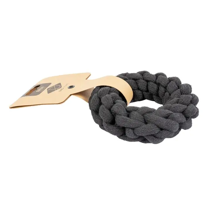 Offre Limitée D&D Home Ben Anneau Tressé S pour Chien 19cmx10mm Noir