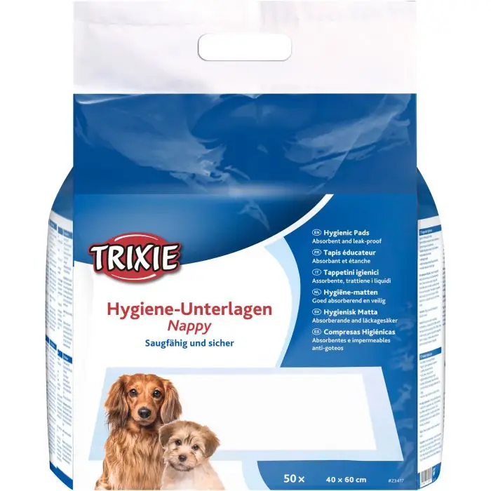 Trixie Tapis Éducateur Nappy 40 × 60 Cm 50 Pcs Produit De Marque