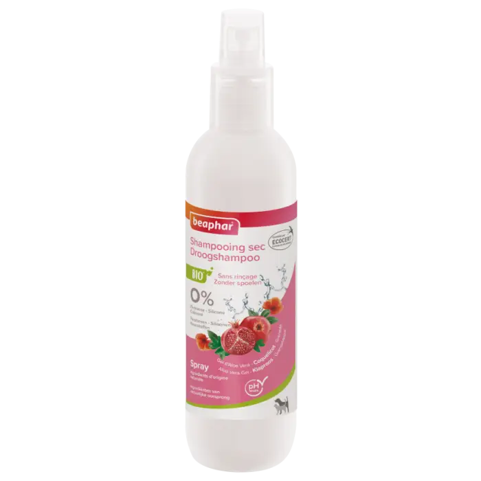 Beaphar Bio Shampooing Sec pour Chien 200ml Acheter Direct