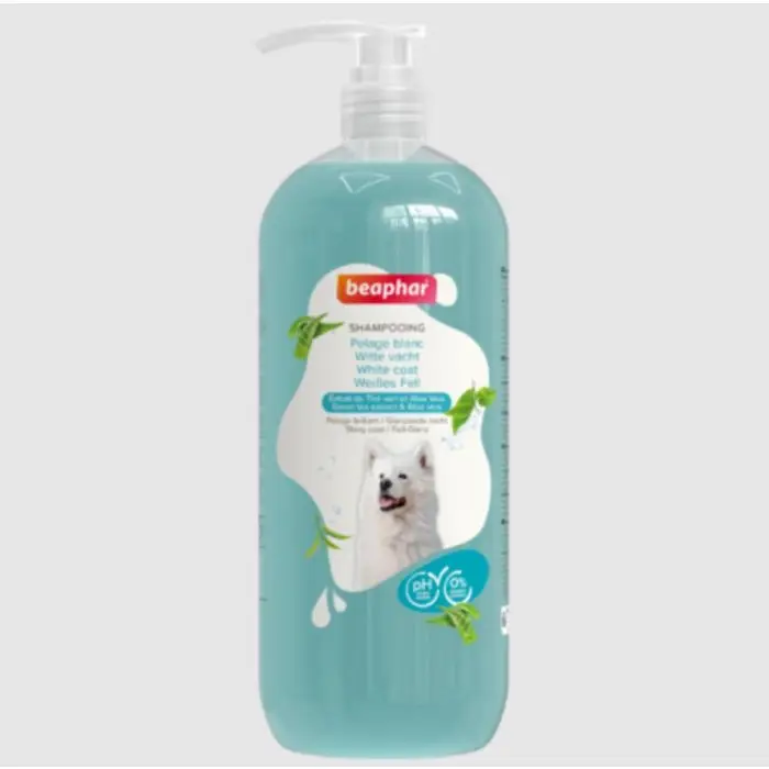 Beaphar Shampooing Bulles pour Chien Pelage Blanc 1L Commander Maintenant