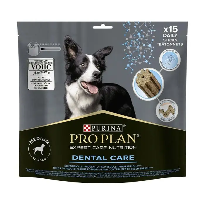 Purina Pro Plan expert care nutrition dental care pour Chien Medium 5x345g Prix Promo
