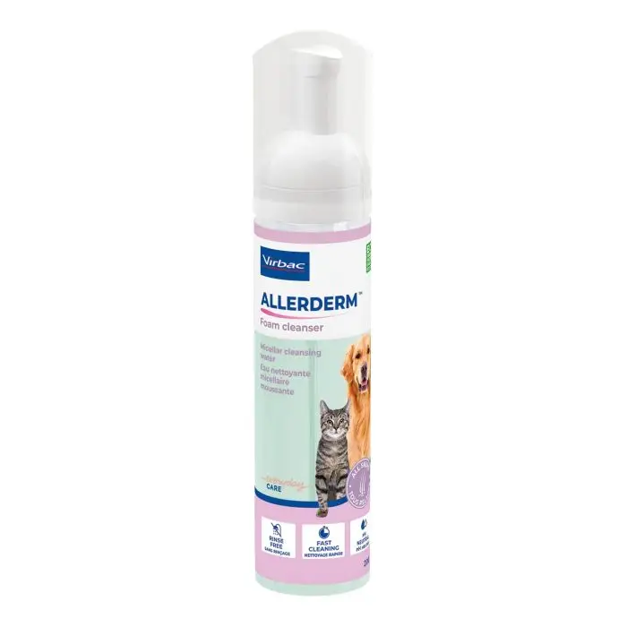 AllerdermTM Mousse nettoyante 200ml Meilleure Vente