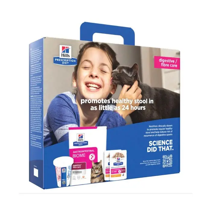 Produit De Marque Hill&rsquo;s Prescription Diet chat gastro int biome300g+2x85g