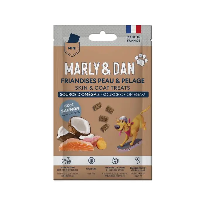 Retour Gratuit Marly and Dan Format Poche « Peau & Pelage » Chien