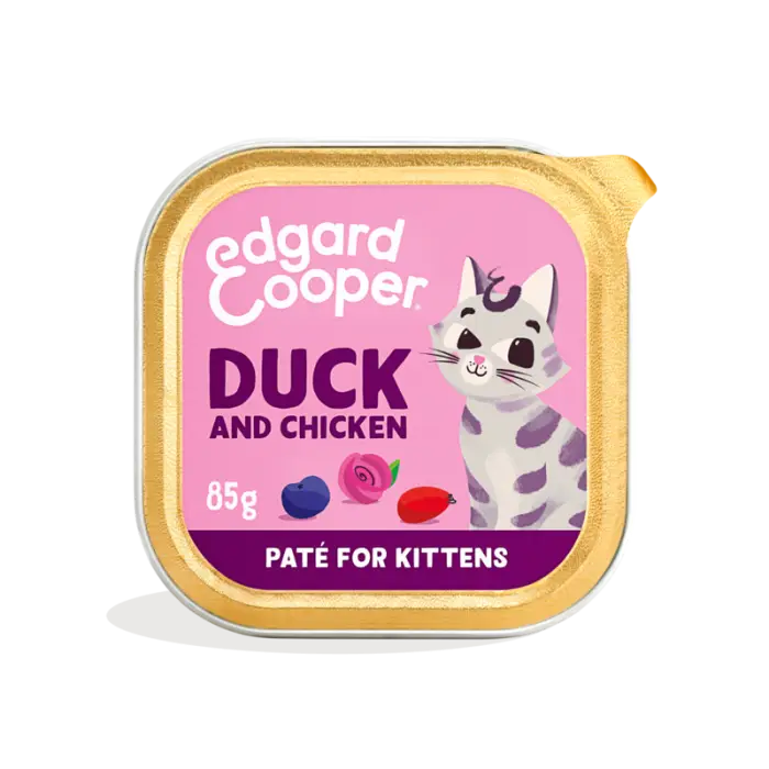 Bon Marché Edgard & Cooper Barguettes pour Chaton au Canard/poulet 85g
