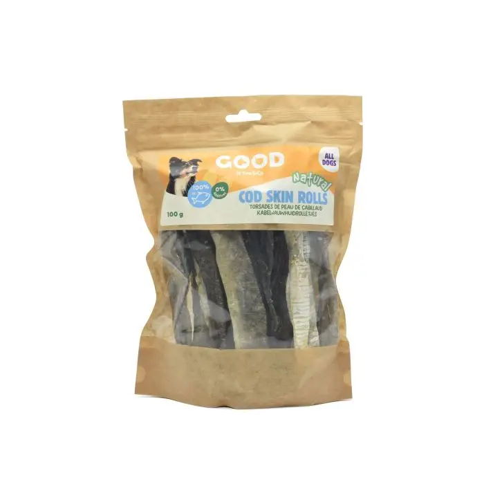 Remise Good Snack Naturel Torsade De Cabillaud pour Chien 100g