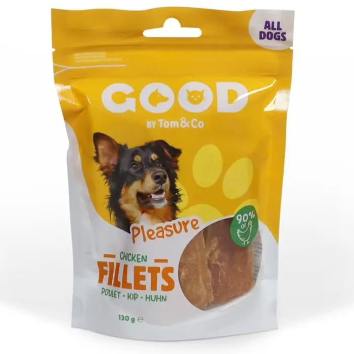 Good Chicken Filets Pour Chien Bâtonnets De Viande 120g Top Vente