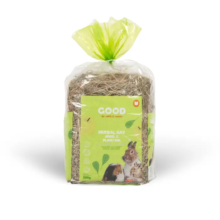 Good Foin Aux Herbes Pommes & Plantain pour Rongeurs Achetez Aujourd&rsquo;hui