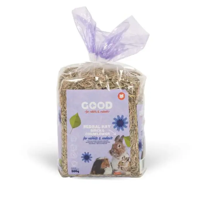 Good Foin Aux Herbes Bouleau & Bleuets pour Rongeurs Petit Prix
