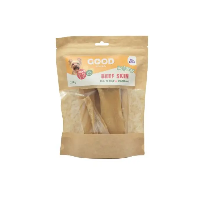 Expédition Rapide Good Peau De Boeuf Snack Naturel pour Chien 200g