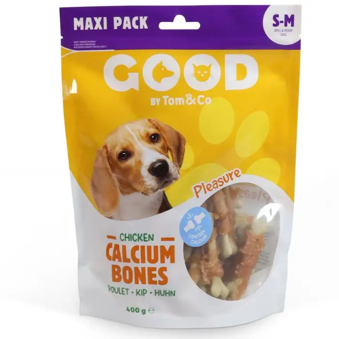 Commander Vite Good Calcium Bones au Poulet Pour Chien 400g