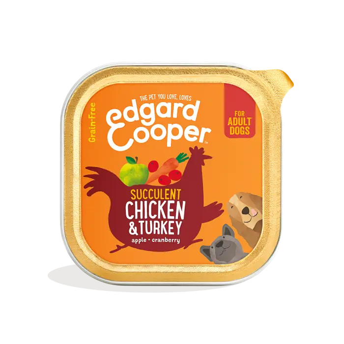 Must-Have Edgard & Cooper Barguettes pour Chien Adulte Poulet & Dinde 300g