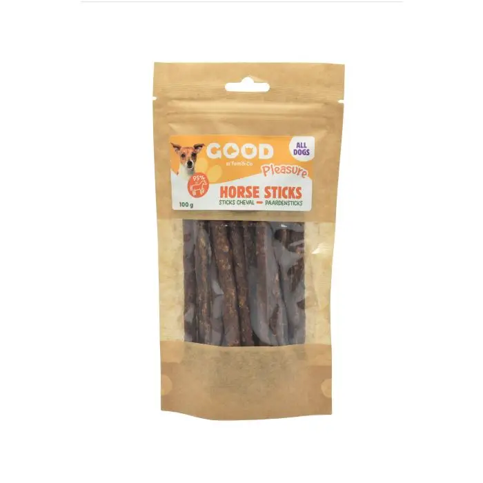 Good Sticks au Cheval Bâtonnets De Viande pour Chien 100g Bon Marché