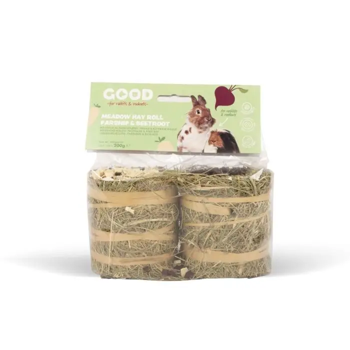 Acheter En Ligne Good Ballots De Foin Aux Panais Et Betteraves pour Rongeurs 200g