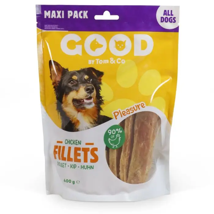Super Prix Good Chicken Filets Pour Chien Bâtonnets De Viande 400g