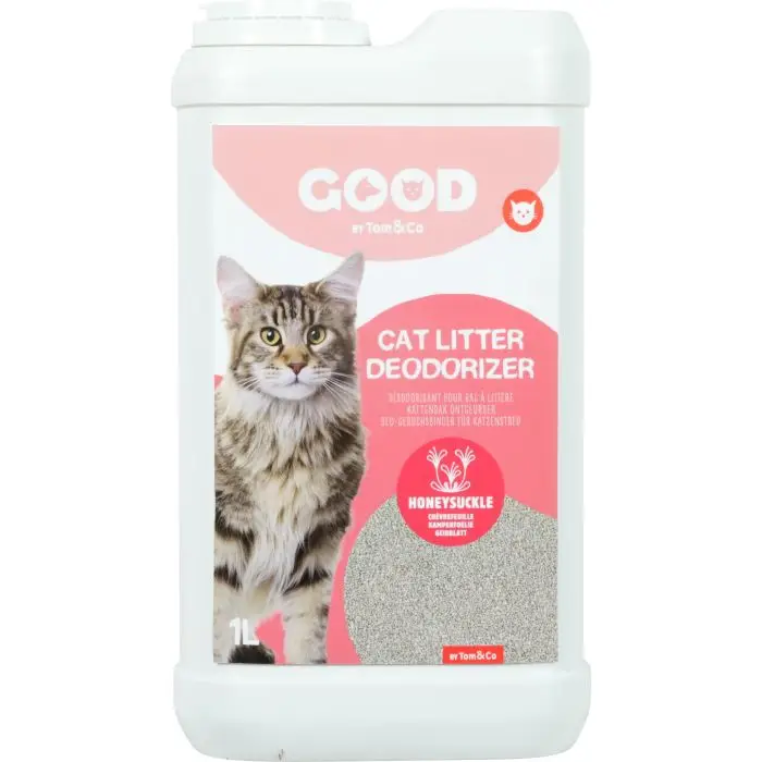 Seulement Aujourd&rsquo;hui Good Desodorisant Litiere Chevrefeuille pour Chat 1L