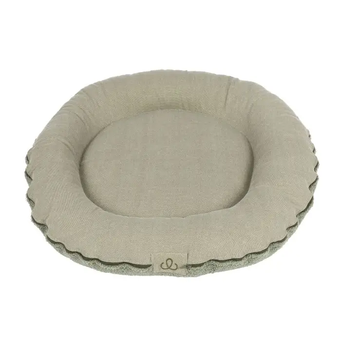 Commander Maintenant Yogi Family Coussin Rond Pour Chiens Mantra Vert 90cm