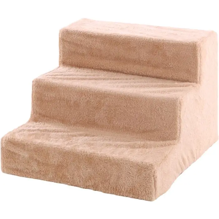 Acheter Direct Flamingo Marchepied Pour Chien Easy Step Beige 41x43x30cm