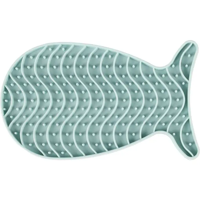 Usine Directe Flamingo Tapis À Lécher pour Chat Marta Silicone Poisson
