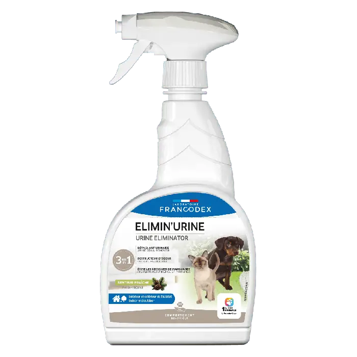 Retour Gratuit Elimin&rsquo;urine Spray Pour Interieur Et Exterieur Pour Chiens Et Chats 750ml