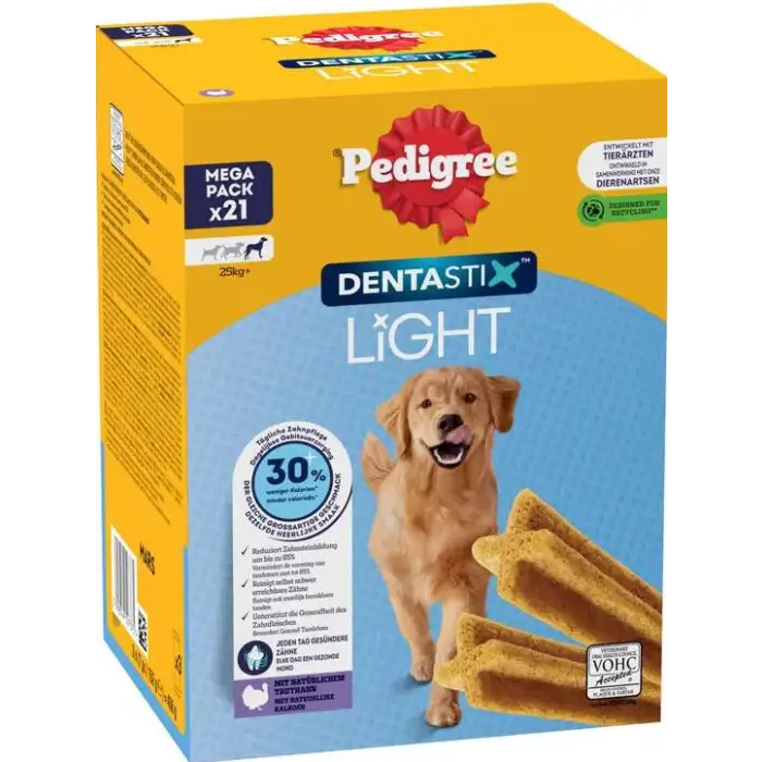 Pedigree Dentastix Light Large 21pcs pour Chien Promotion Saisonnière