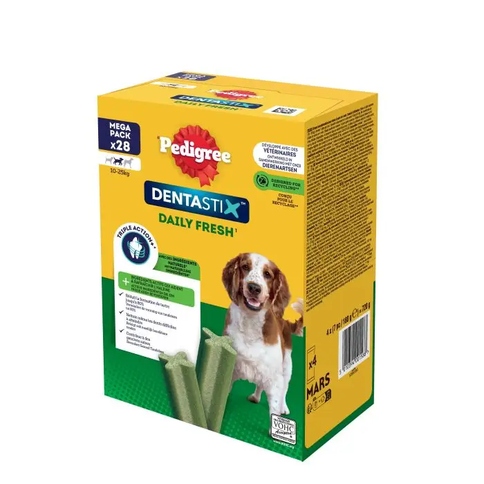 Remise Pedigree Dentastix Daily Fresh Medium pour Chien 720g