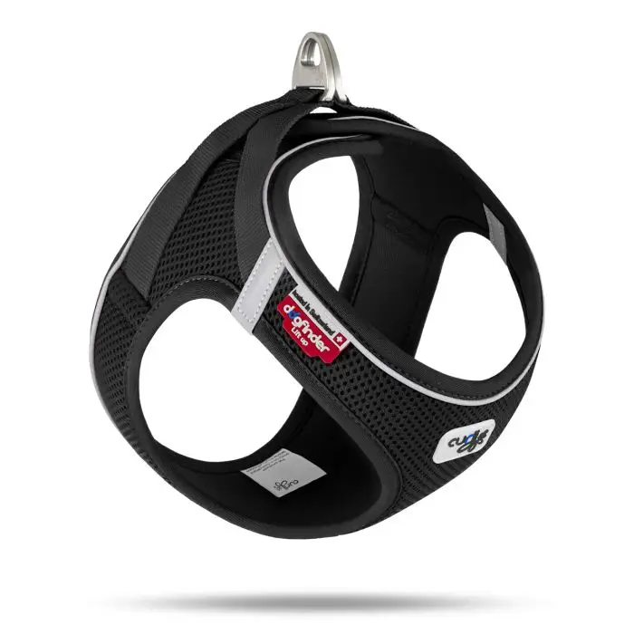 Certifié Curli Magnétique Vest Harnais Air-Mesh V2 Noir
