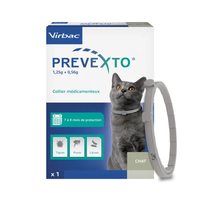 Affaire À Saisir Prevexto Collier Antiparasitaire pour Chats