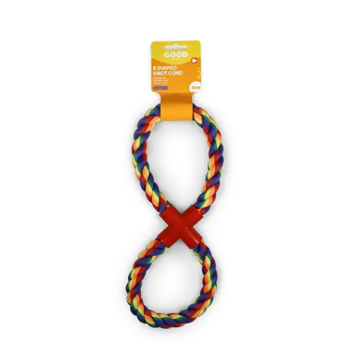 Good Corde pour Chien Forme 8 Multicolore 38cm Acheter En Ligne