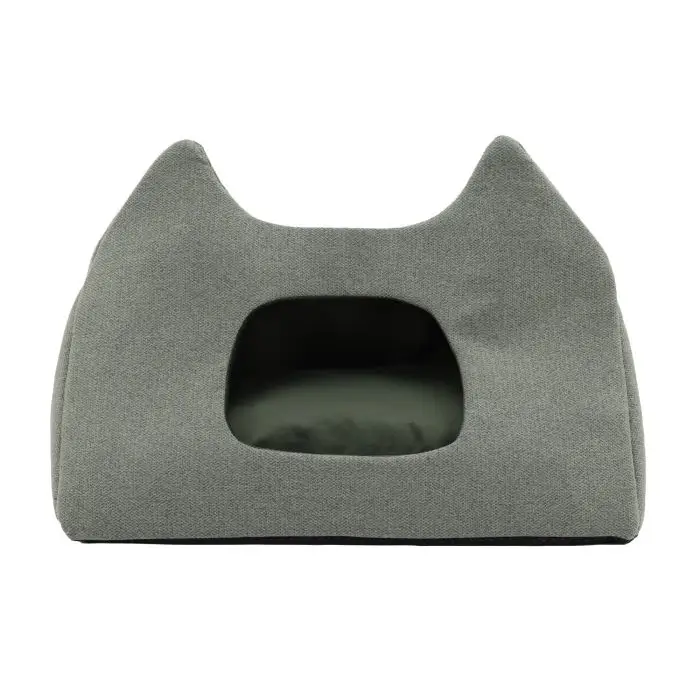 Good Iglo Abri Vert pour Chats 57×36,5x50cm Jusqu&rsquo;à Épuisement Des Stocks