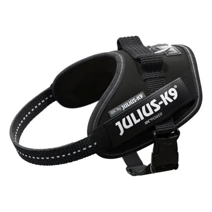Julius K-9 IDC Harnais Power Noir pour Chien Commander Vite
