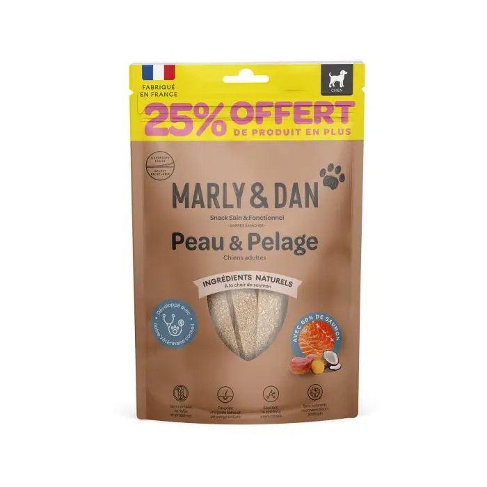 Marly & Dan Peau & Pélage Chien +25% Offert Nouvel Arrivage
