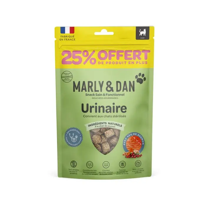 Super Prix Marly & Dan Urinaire Chat +25% Offert