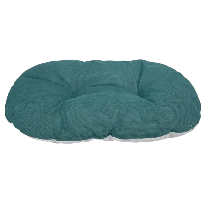 Good Teal Coussin Ovale pour Chiens Dernière Chance