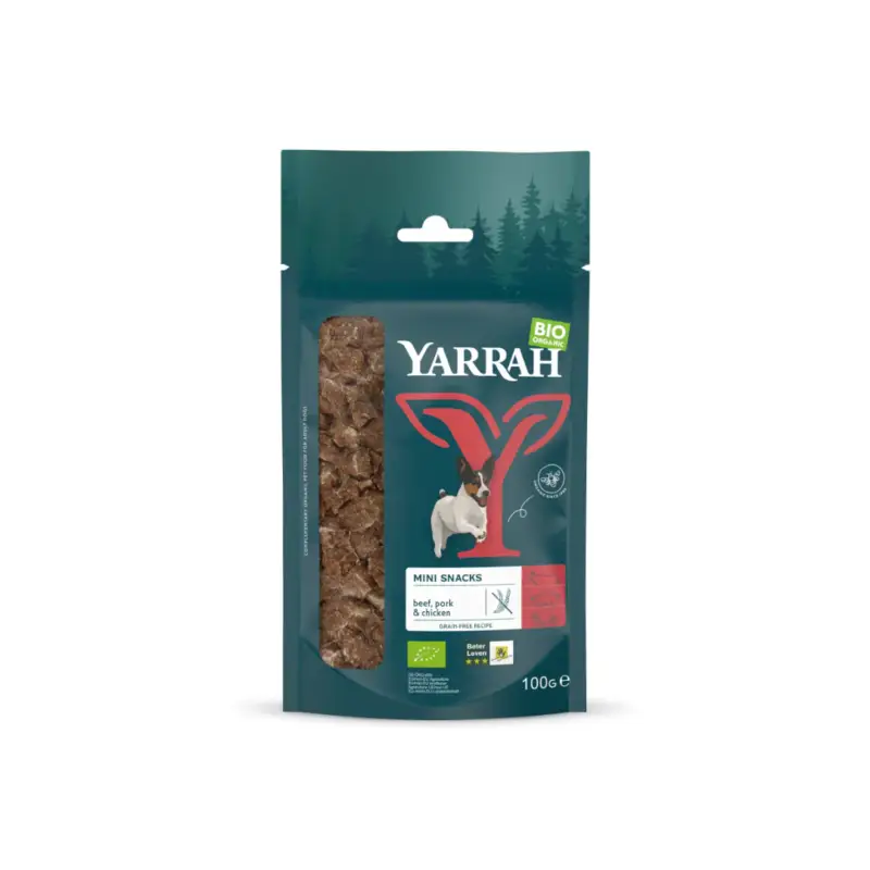 Yarrah mini snacks bio pour chien Prix Bas