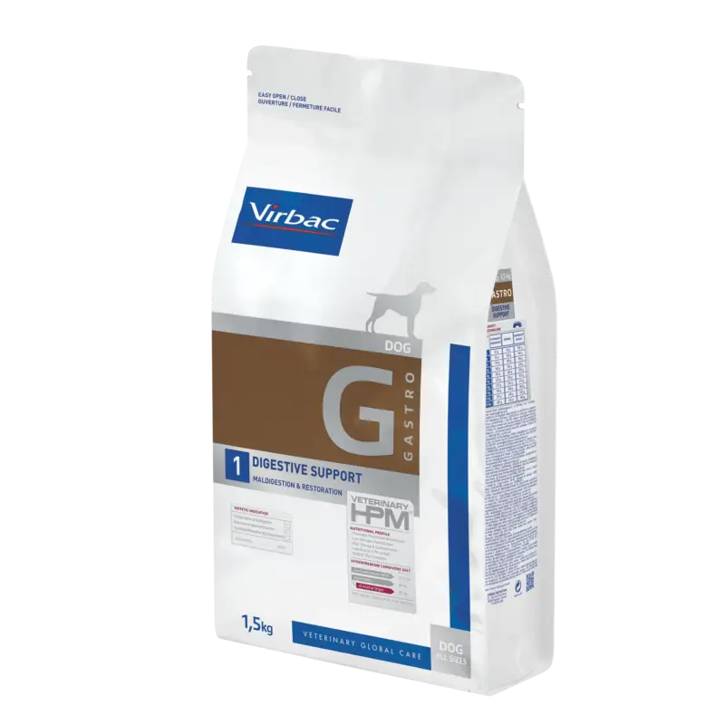 Virbac Veterinary HPM Diététique Gastro Digestive Support – croquettes chien Nouvelle Collection