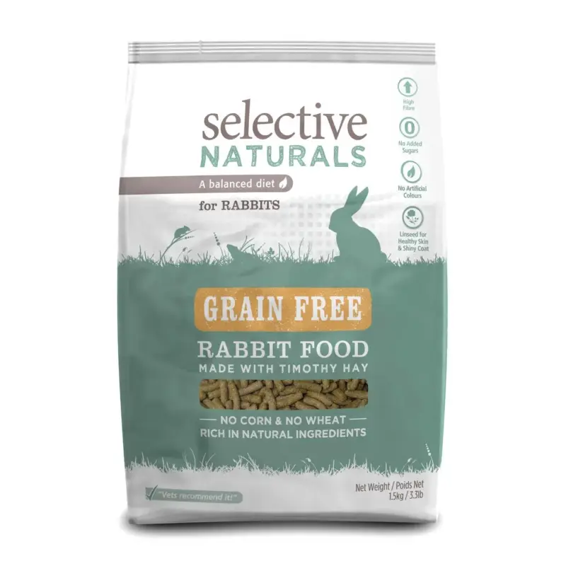 Expédié Aujourd&rsquo;hui Selective Naturals Grain Free lapin